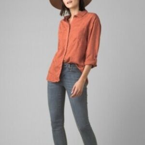 PrAna Sundried Alda Button Up Shirt